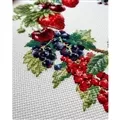 RIOLIS Wreath with Berries Cross Stitch Kit