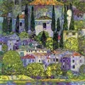 RIOLIS Landscape with Cypresses Cross Stitch Kit