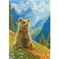 RIOLIS Clumsy Bear Cross Stitch Kit