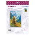 RIOLIS Clumsy Bear Cross Stitch Kit