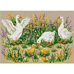 Family of Geese