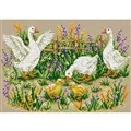 VDV Family of Geese Cross Stitch Kit