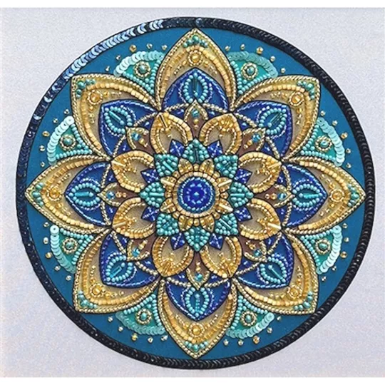 VDV Mandala - Abundance Embroidery Kit