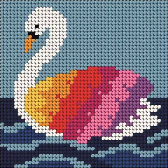 Gobelin-L Rainbow Swan Tapestry Kit