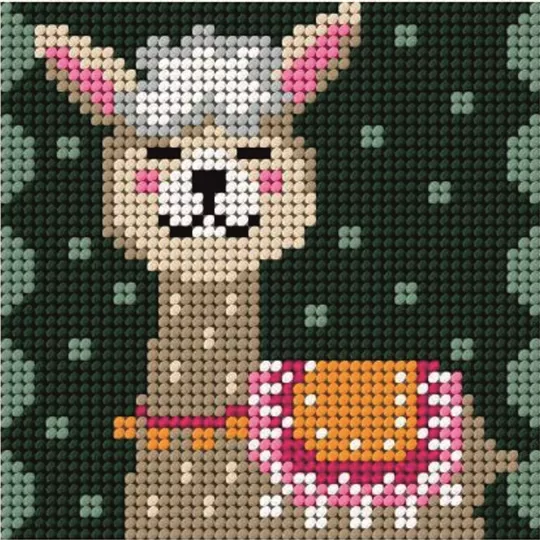 Gobelin-L Happy Llama Tapestry Kit