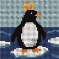 Gobelin-L King Penguin Tapestry Kit