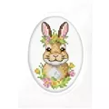 Orchidea Bunny Greetings Card Cross Stitch Kit