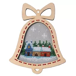 Snow Scene with Frame