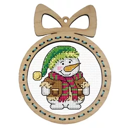 Snowman with Frame