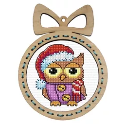 Christmas Owl with Frame