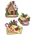 Orchidea Christmas Time Ornaments Cross Stitch Kit