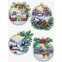 Winter Berries Ornaments