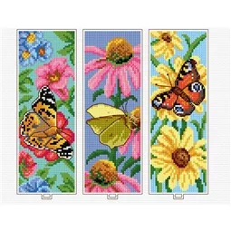Orchidea Butterfly Bookmarks Cross Stitch Kit