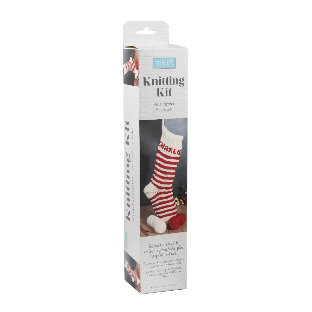 Trimits Knitted Stocking Knitting Kit — image 2