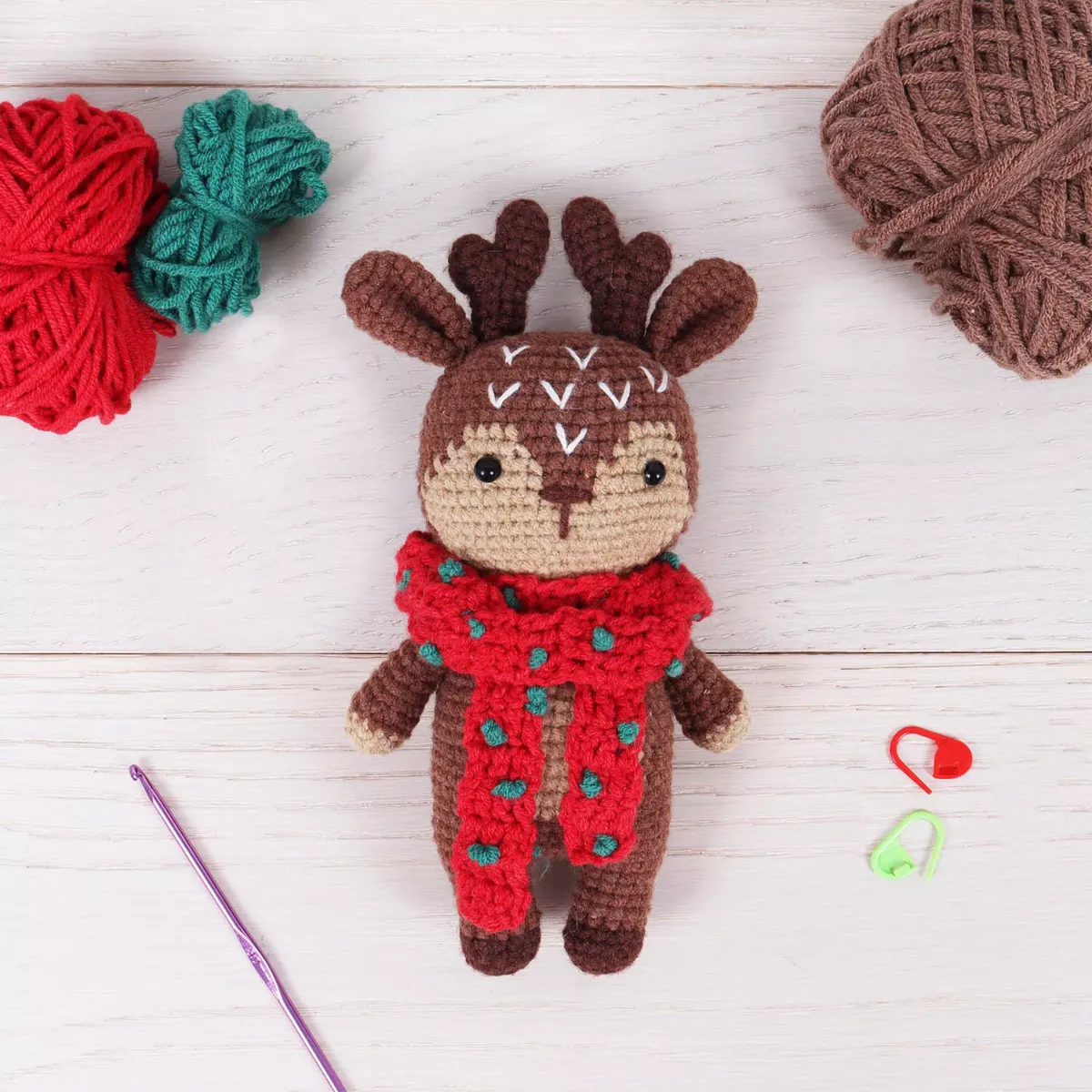 Trimits Crochet Reindeer Crochet Kit — image 3