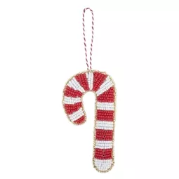 Beaded Candy Cane