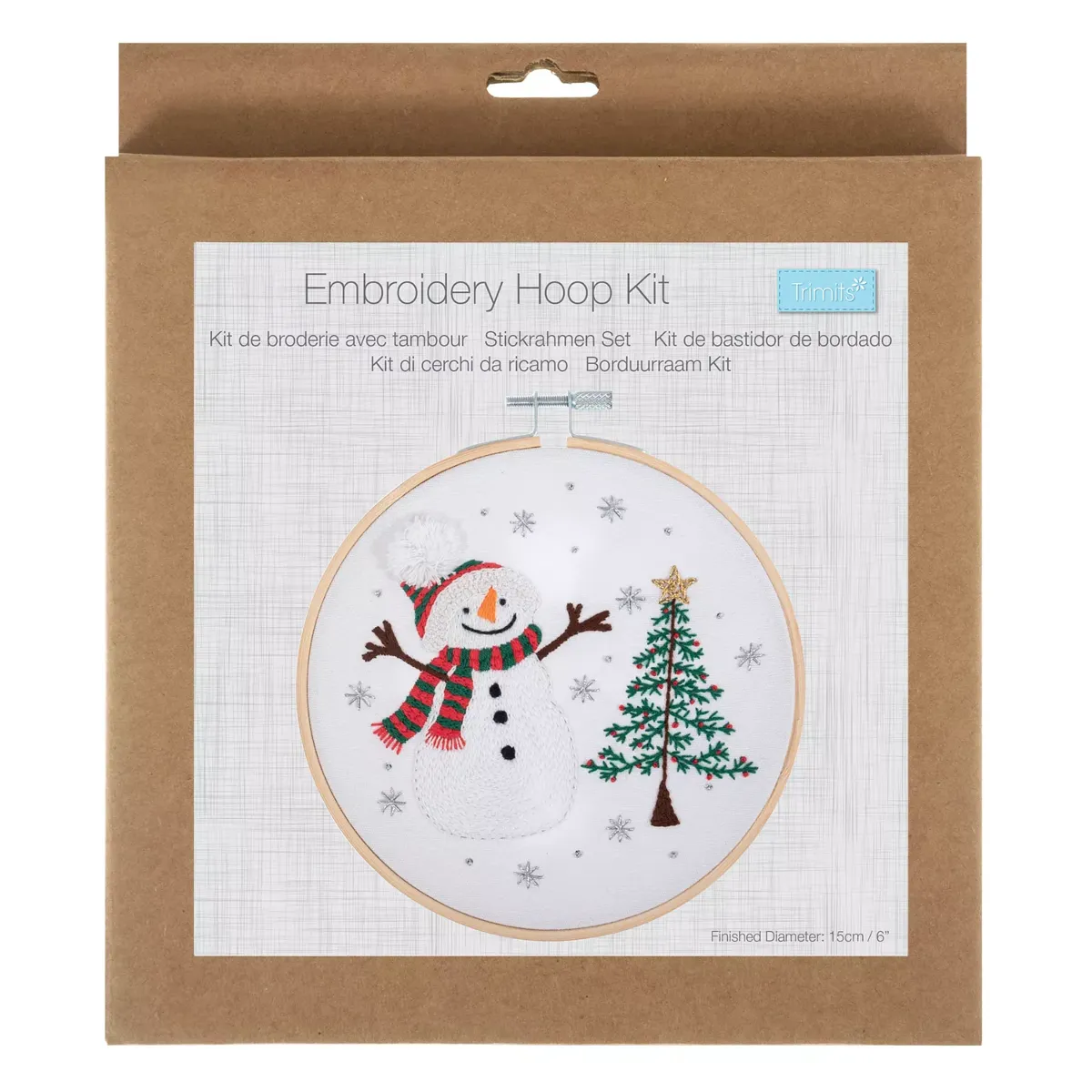 Trimits Snowman Embroidery Kit — image 2