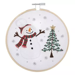 Trimits Snowman Embroidery Kit