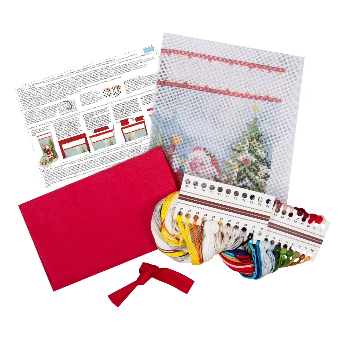 Trimits Father Christmas Stocking Tapestry Kit — image 2