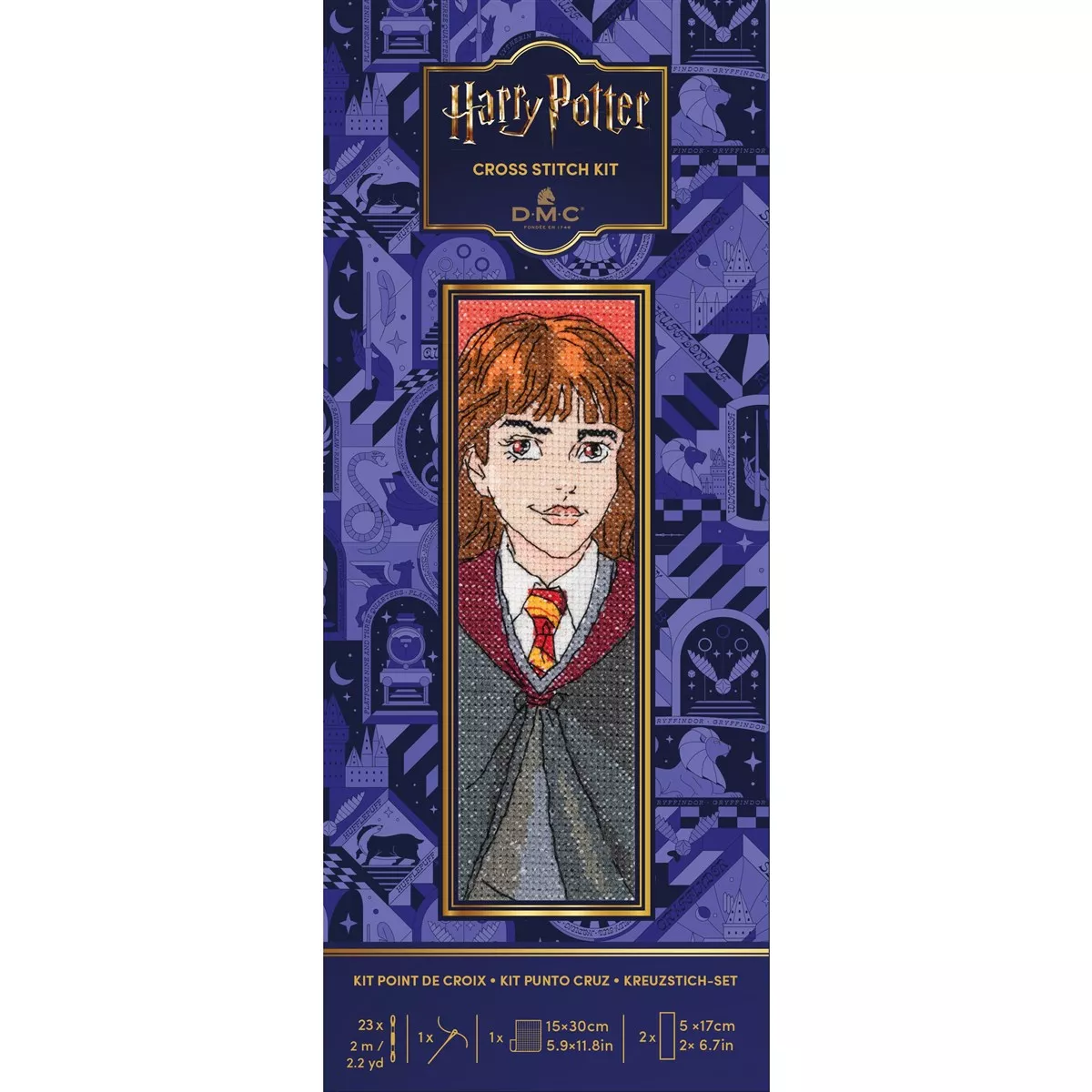 DMC Hermione Bookmark Cross Stitch Kit — image 3