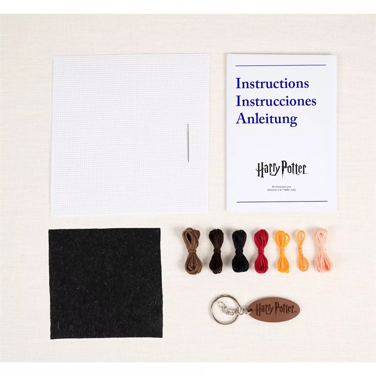 DMC Harry Potter Keyring Cross Stitch Kit — image 2