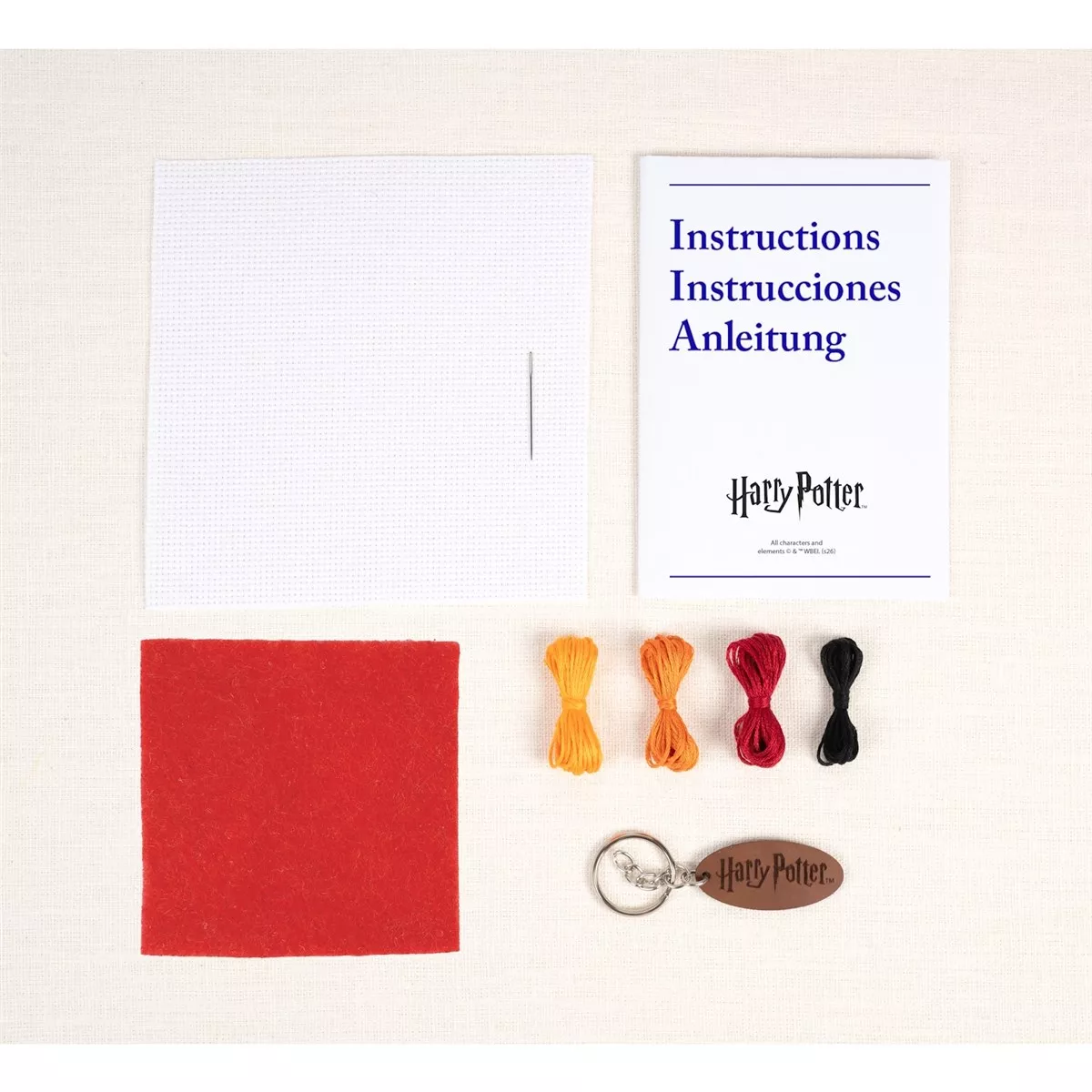 DMC Platform 9 3/4 Keyring Cross Stitch Kit — image 2
