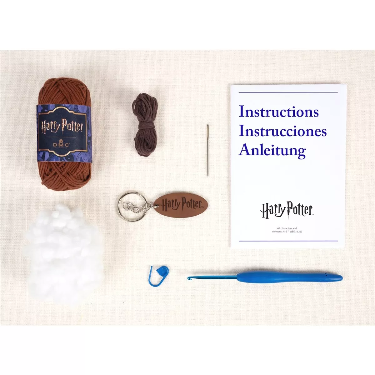 DMC Sorting Hat Keyring Crochet Kit — image 2