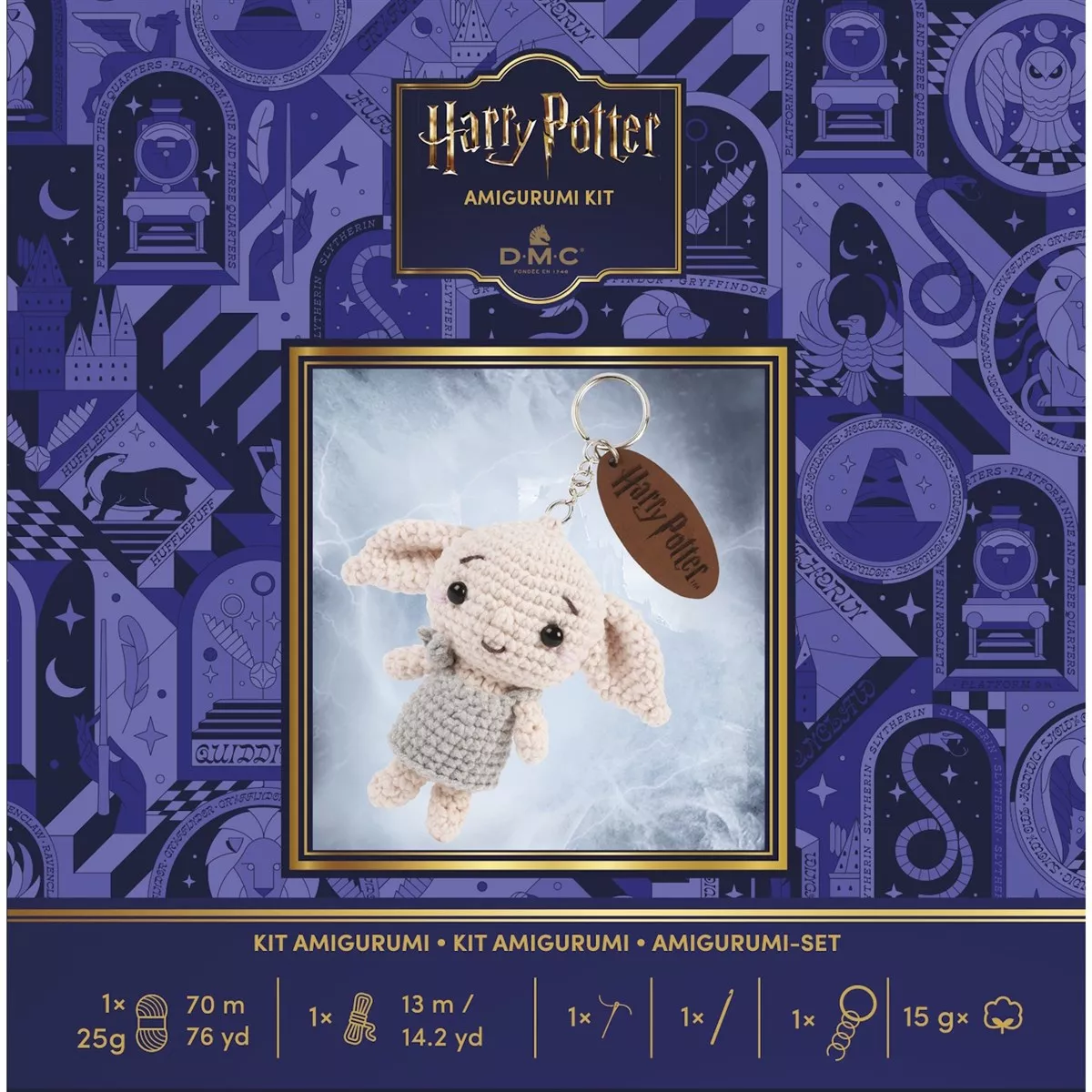 DMC Dobby Keyring Crochet Kit — image 3