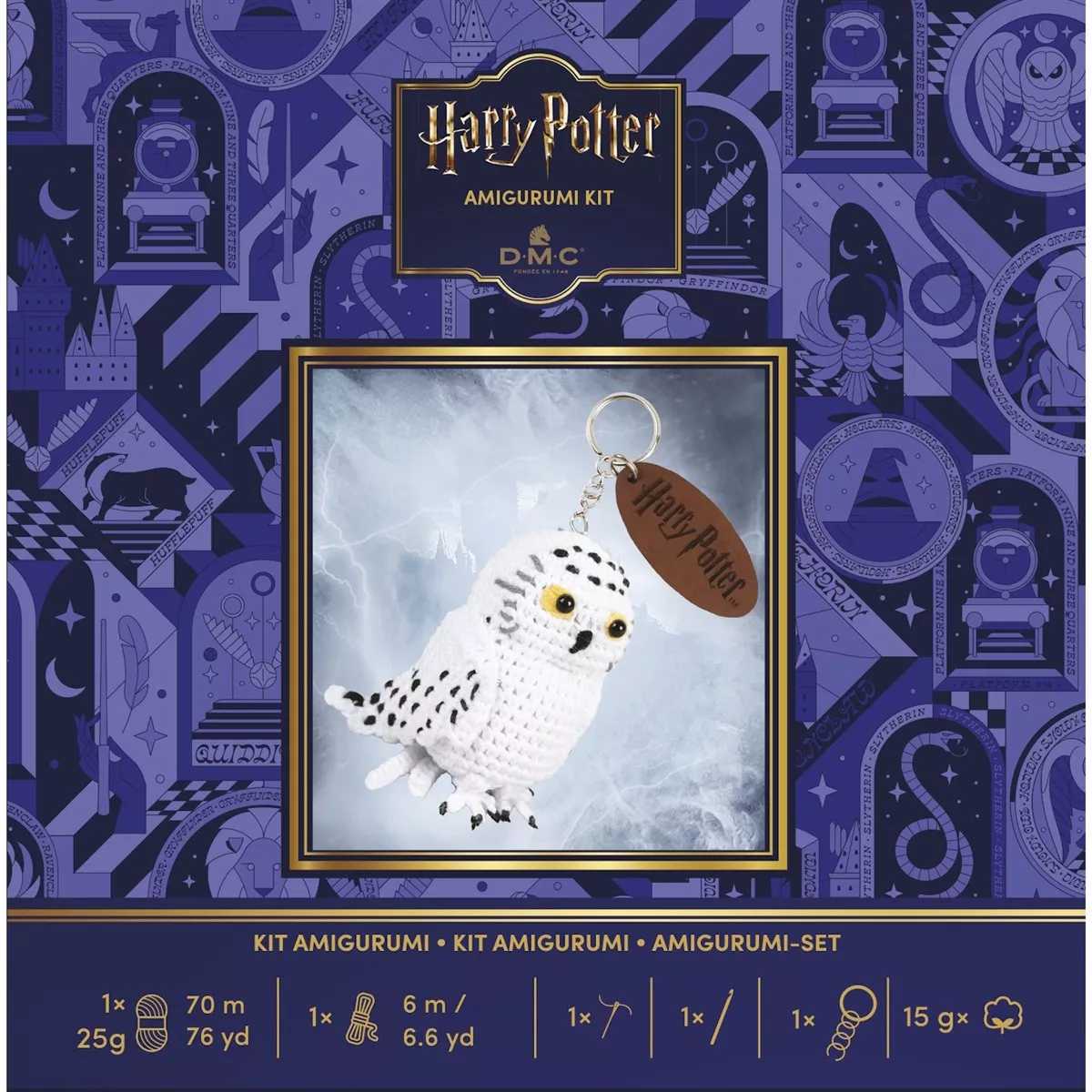 DMC Hedwig Keyring Crochet Kit — image 3