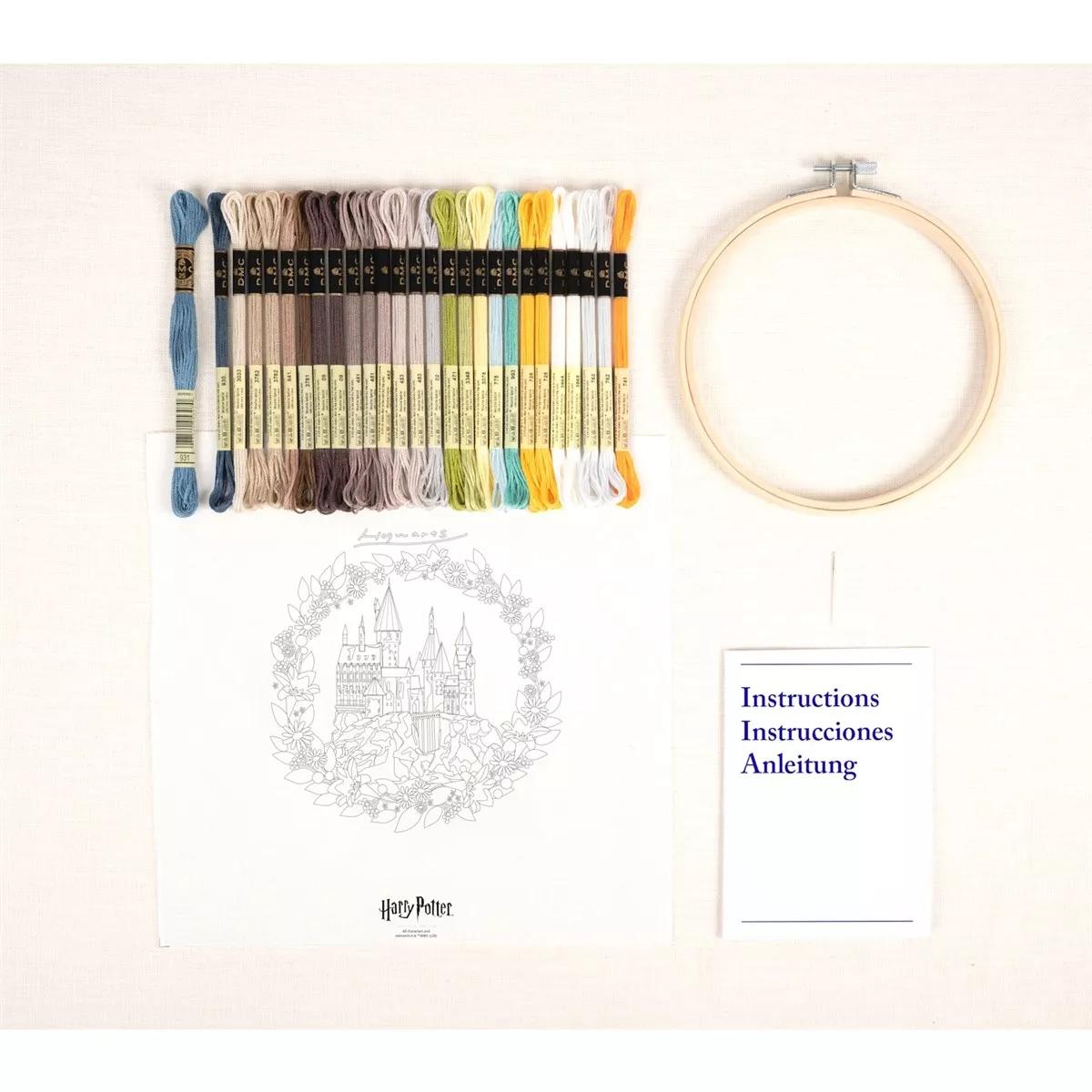 DMC Hogwarts Castle Embroidery Kit — image 2
