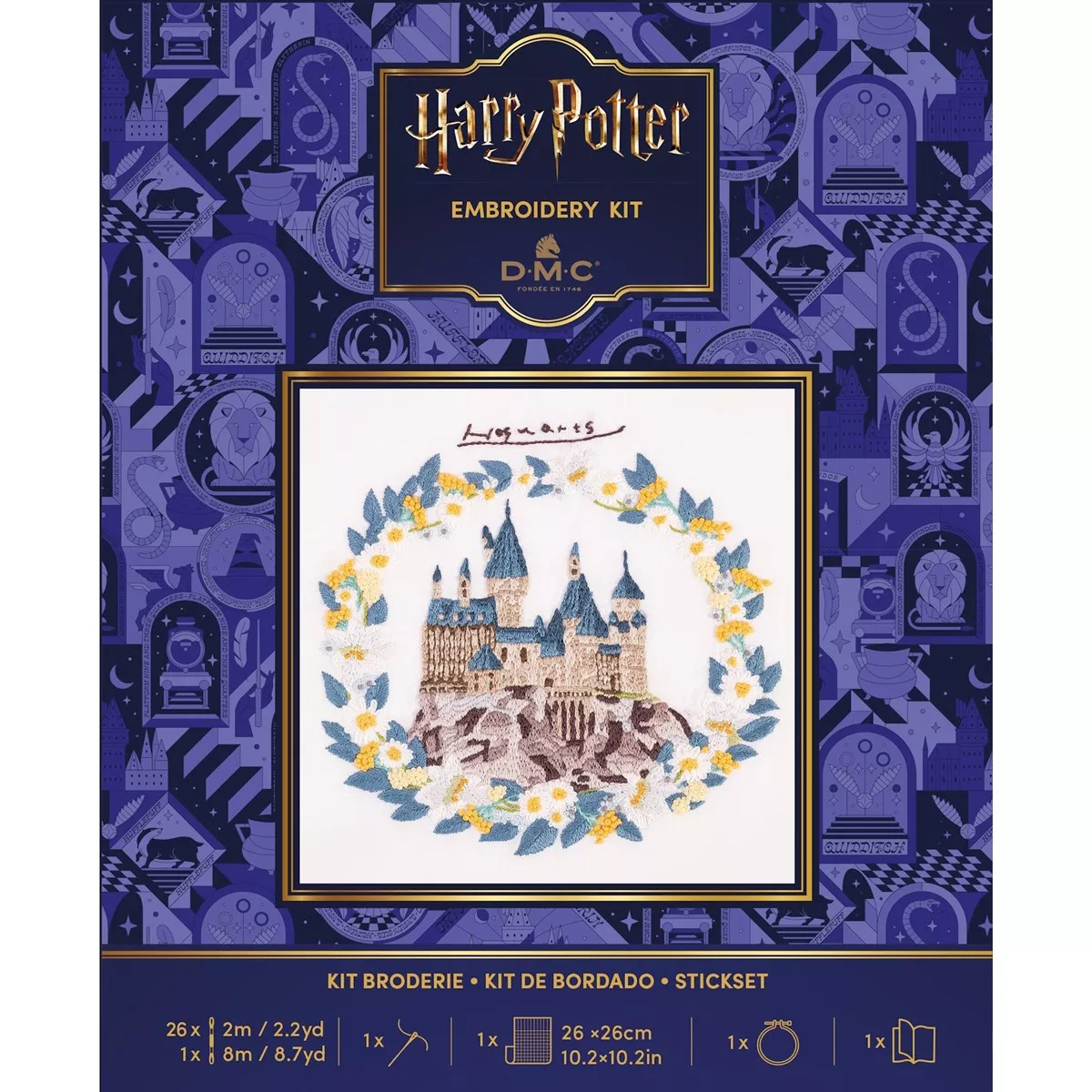 DMC Hogwarts Castle Embroidery Kit — image 3