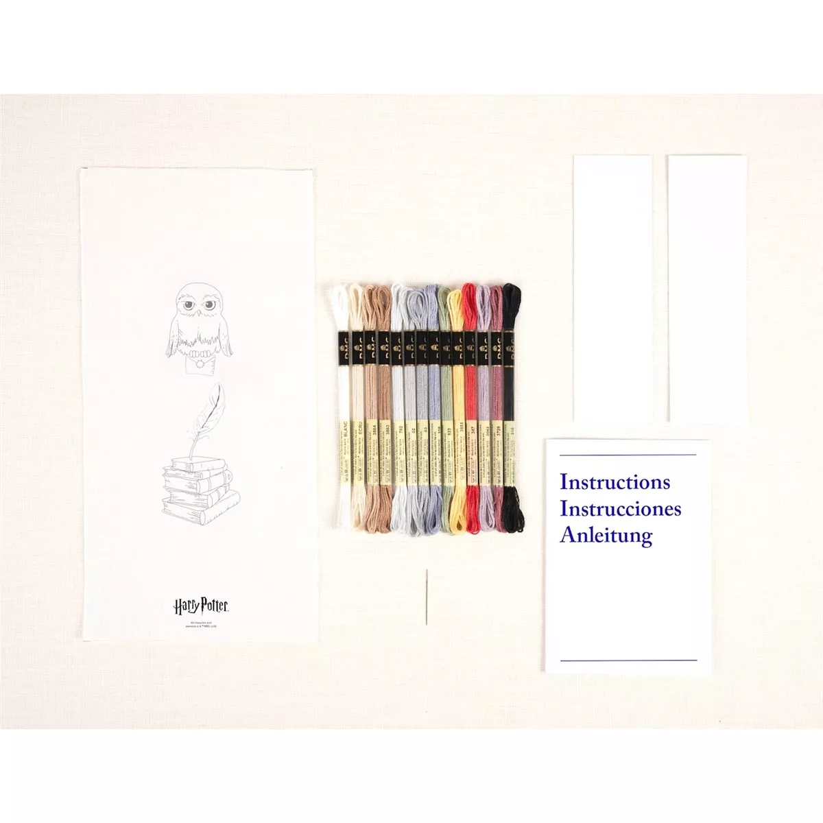 DMC Hedwig Bookmark Embroidery Kit — image 2