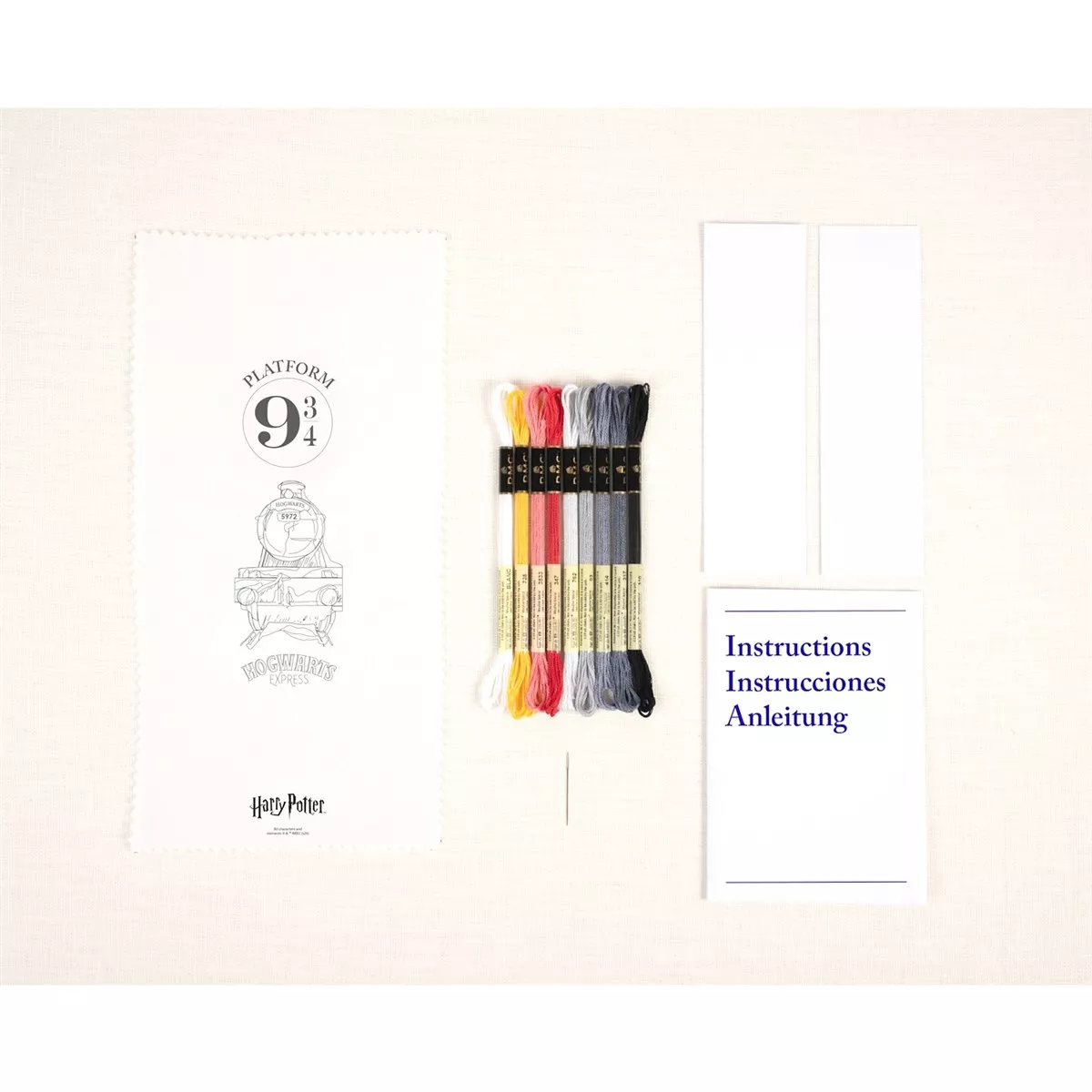 DMC Hogwarts Train Bookmark Embroidery Kit — image 2