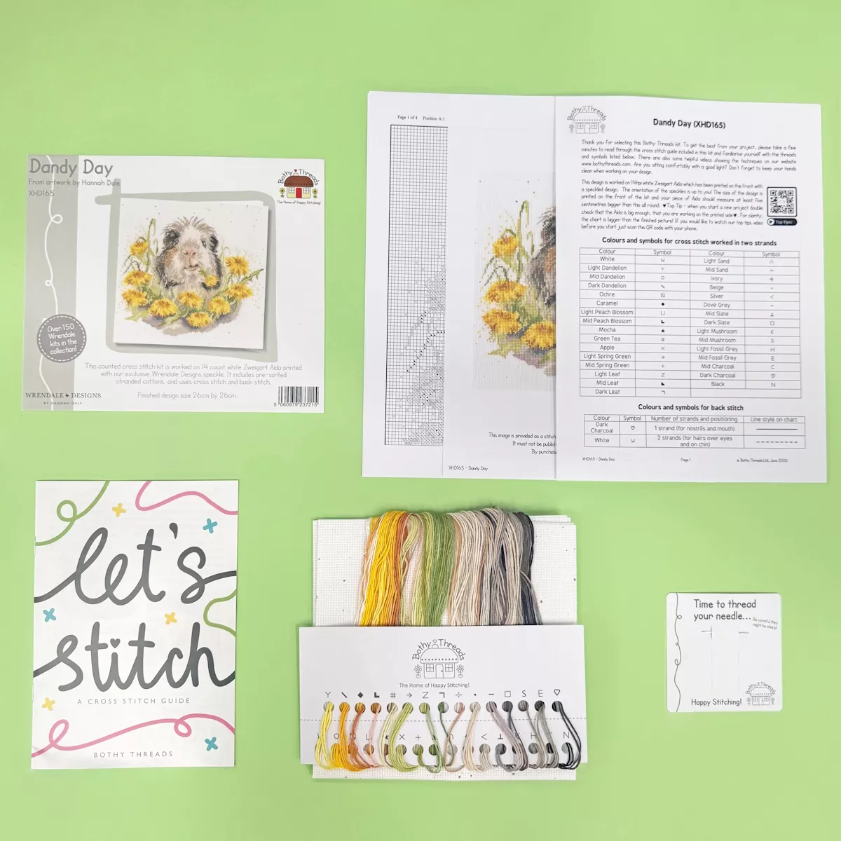 Bothy Threads Dandy Day Cross Stitch Kit — image 2