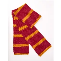 Sirdar Self-Striping Scarf - Gryffindor Yarn