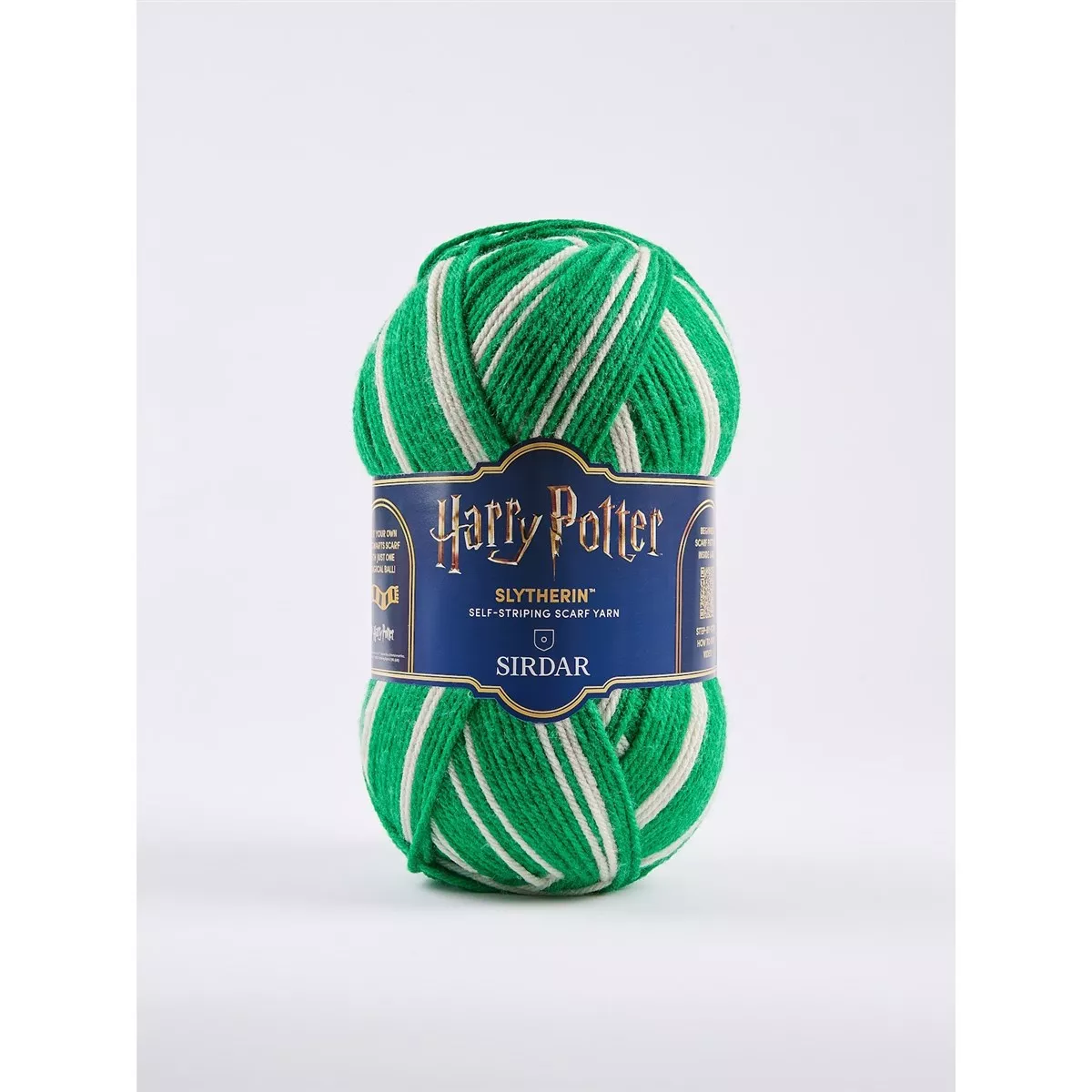 Sirdar Self-Striping Scarf - Slytherin Yarn — image 2
