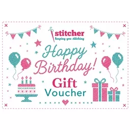 Stitcher Gift Voucher Card - Birthday