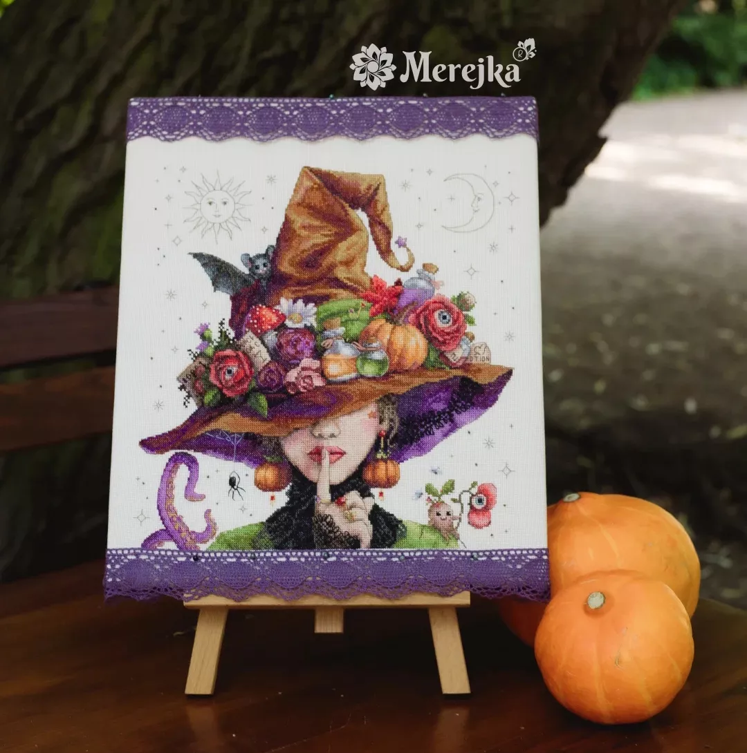 Merejka Hush It's Magic Cross Stitch Kit — image 3