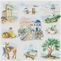Image of VDV Greek Vacation Cross Stitch Kit
