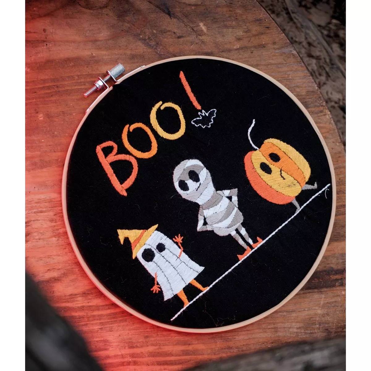 Vervaco Boo! Halloween Embroidery Embroidery Kit — image 2