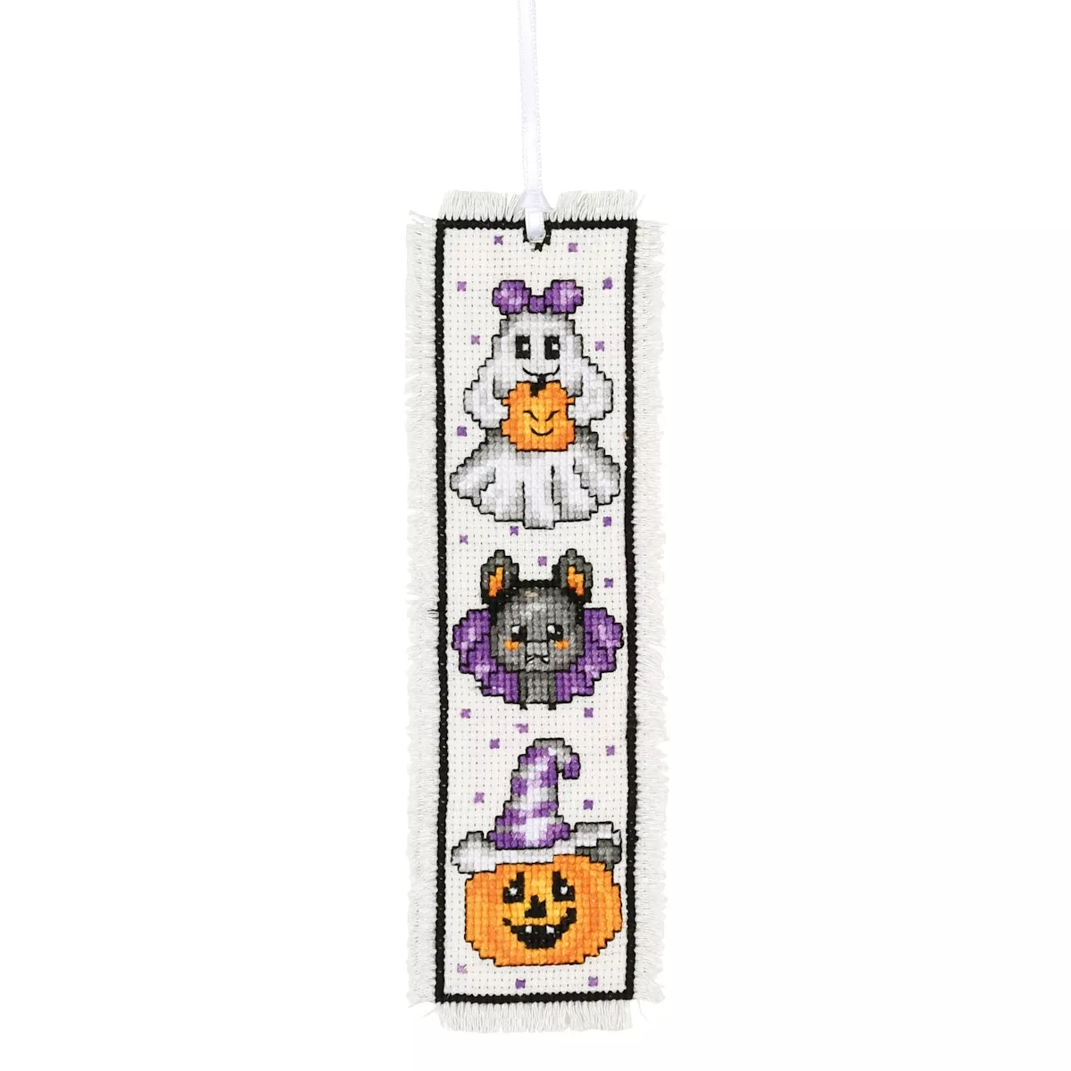 Vervaco Trick or Treat Bookmarks Cross Stitch Kit — image 2
