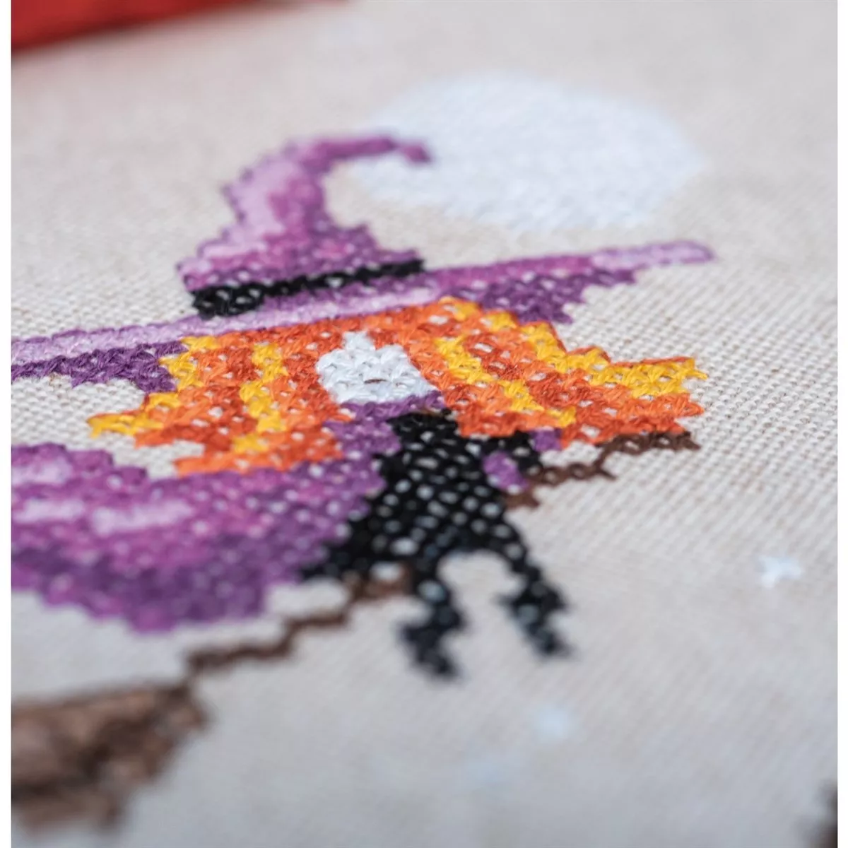 Vervaco Halloween Runner Cross Stitch Table Runner Kit — image 2