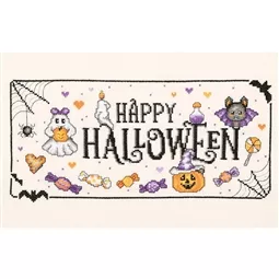 Vervaco Happy Halloween Cross Stitch Kit