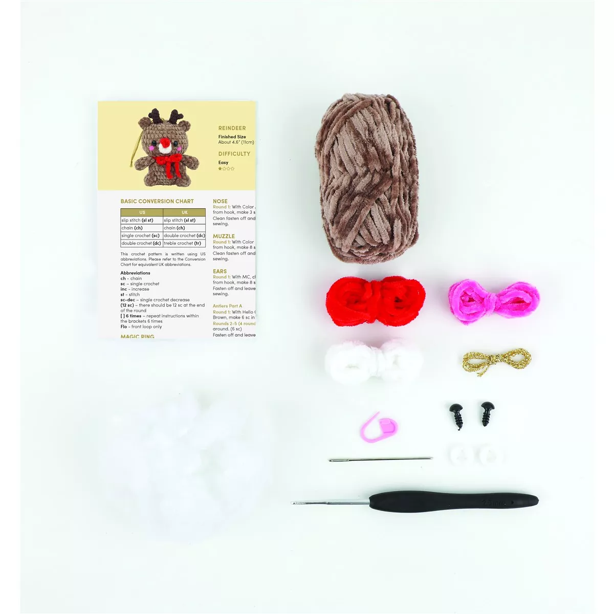 Anchor Ru the Reindeer Crochet Kit — image 4