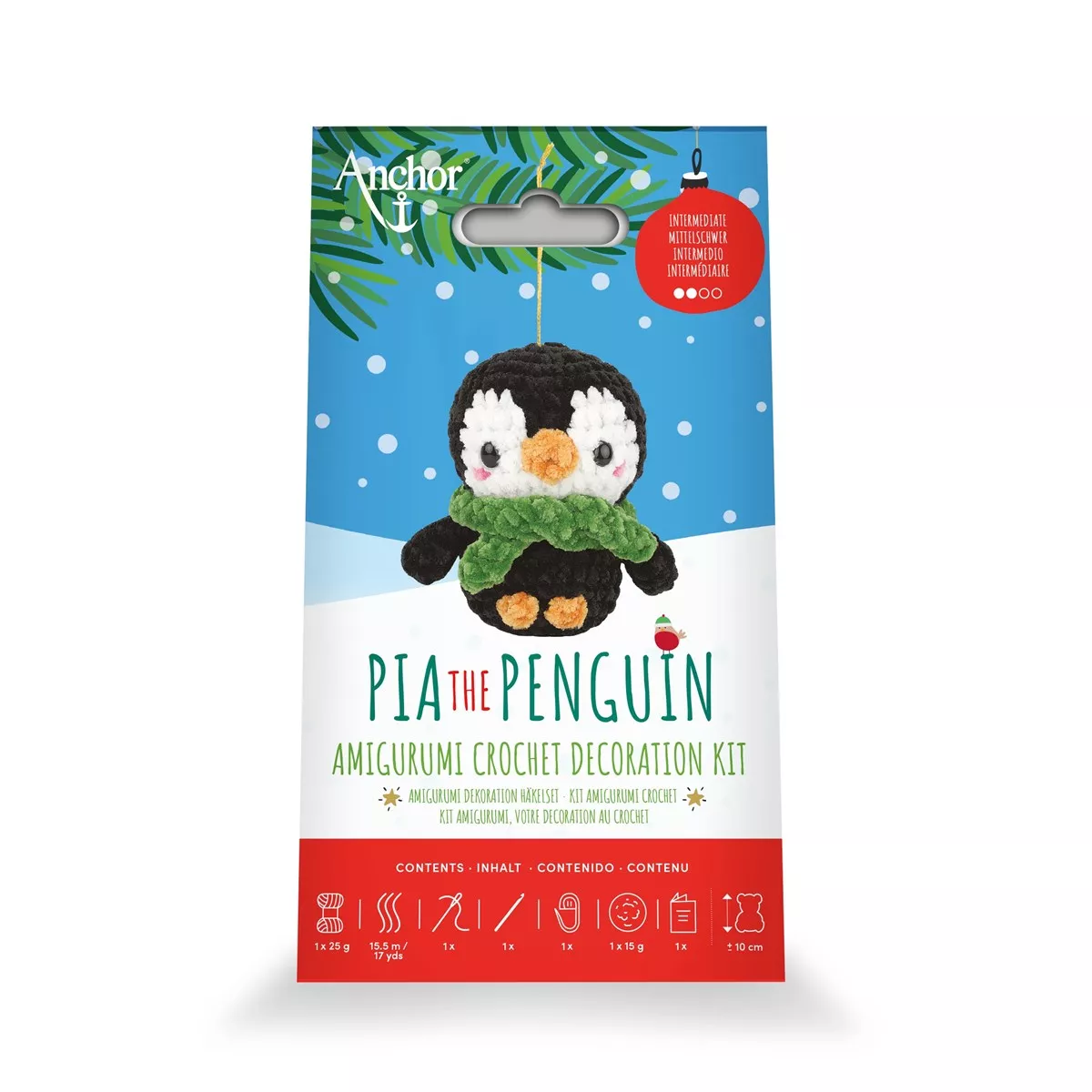 Anchor Pia the Penguin Crochet Kit — image 3