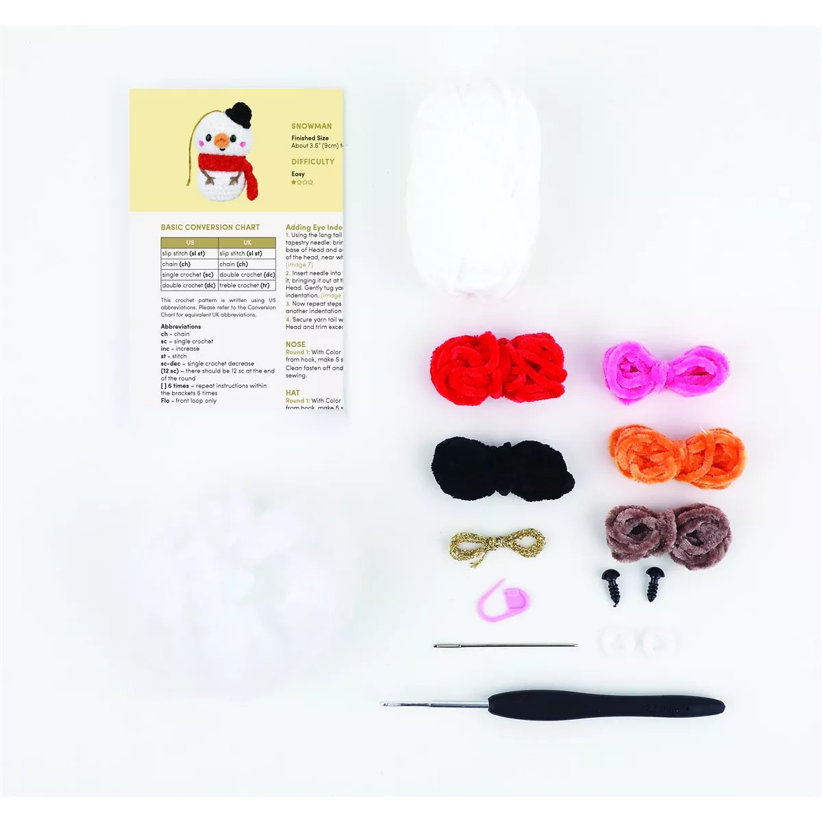Anchor Sven the Snowman Crochet Kit — image 4