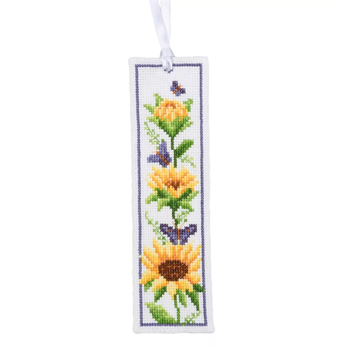 Vervaco Sunflowers Bookmarks Cross Stitch Kit — image 3