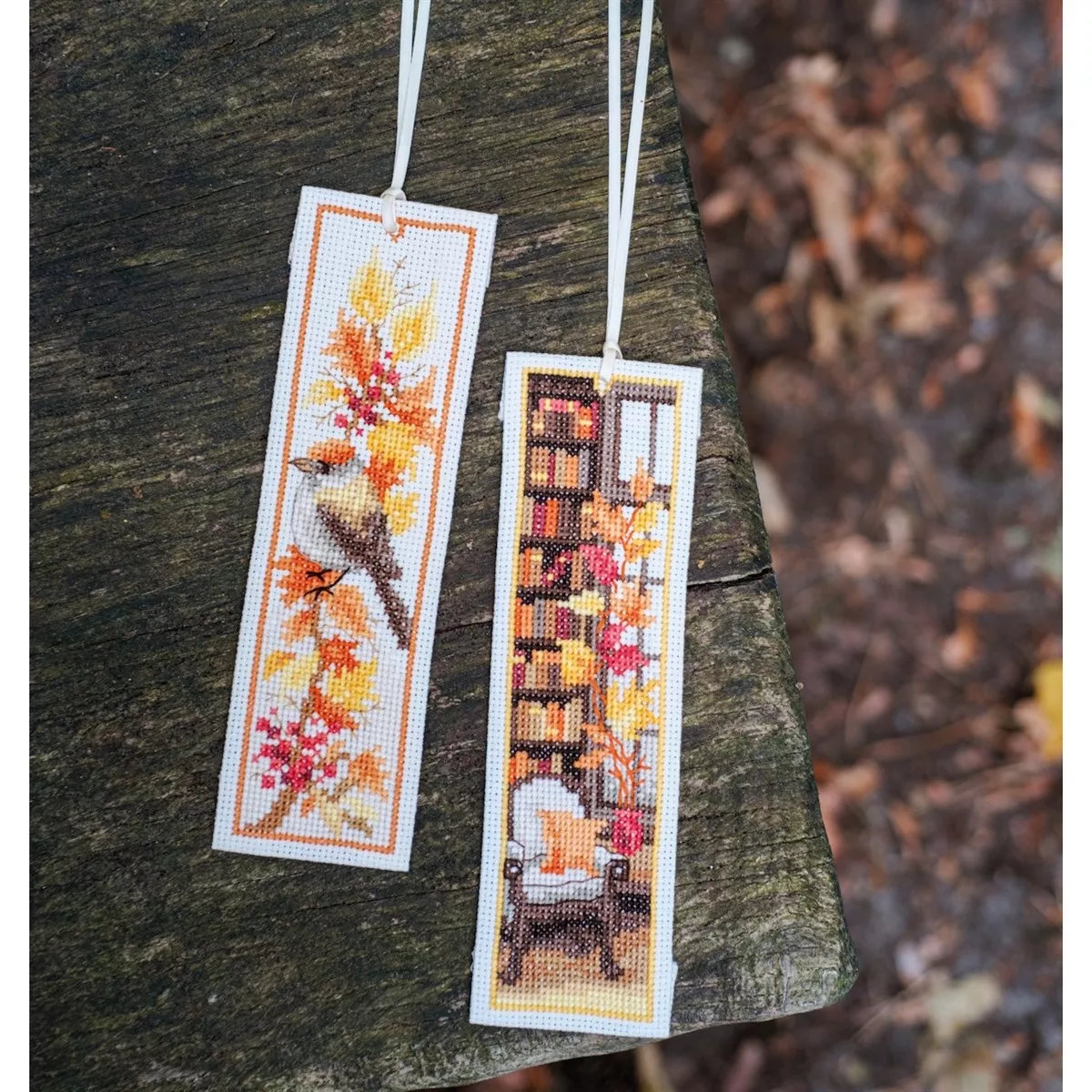 Vervaco Autumn Bookmarks Cross Stitch Kit — image 4