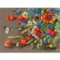 Image of Lanarte Treasures of the Meadow Cross Stitch Kit