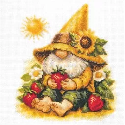 Aine Sunshine Gnome Cross Stitch Kit